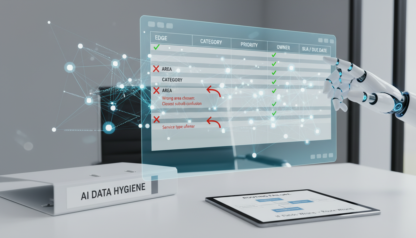 AI Assistant Data Hygiene: Prevent Duplicates, Bad Routing and Wrong Actions in Pretoria